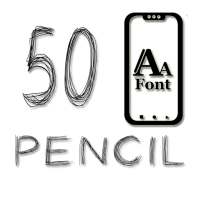 Pencil Fonts for Huawei / Honor / EMUI