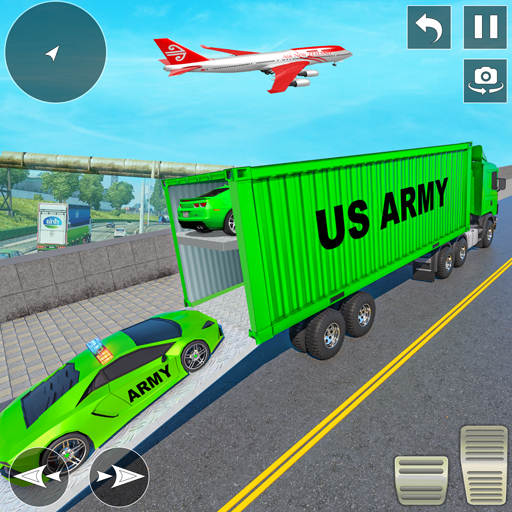Army Vehicle Transporter Truck Simulator:Army Game