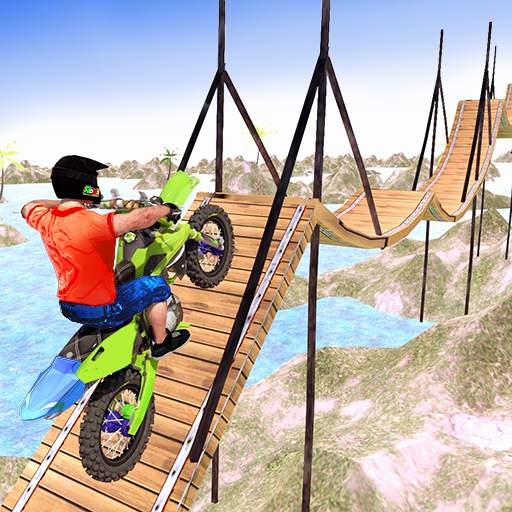 New Bike Stunt Game Racing Game - Offline Games