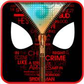 Zip Screen Locker of Spiderman