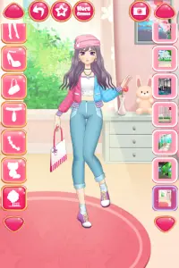 Play Anime Girls Fashion Makeup Game for Girl