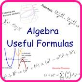 Algebra Useful Formulas