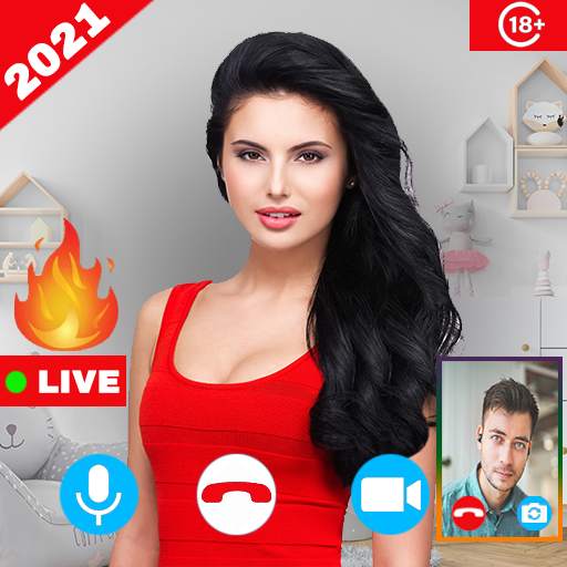 Saxy girl free video call app free: hot girl chat
