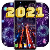 🎆 Fireworks Live Wallpaper ❤️ 2021 New Years Eve