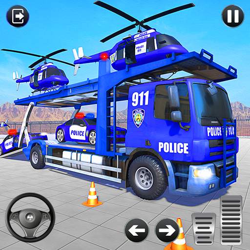 Police Transport Truck Game - Free Transport Games