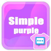 Next SMS Simple purple skin