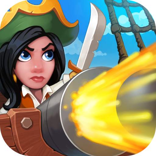 Pirate Bay - action pirate shooter. Aim and shoot