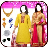 Women Stylish Churidar Suit on 9Apps