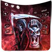 Horror Evil Skull Gravity Keyboard Theme💀 on 9Apps