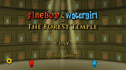 FIREBOY AND WATERGIRL 1 FOREST TEMPLE - Friv 2019 Games