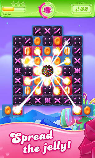 Candy Crush Jelly Saga скриншот 1