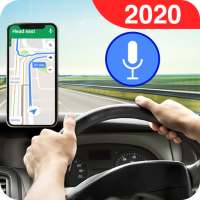 Voice GPS Navigation 2020 - Live Earth Map Parking