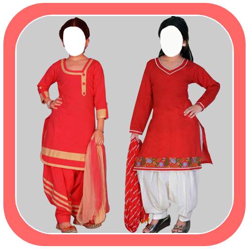 Kids Party Wear Patiala Suit