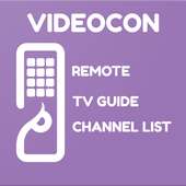 Remote for Videocon d2h Set Top Box