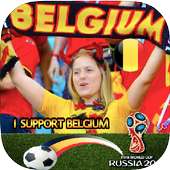 FIFA 18 Belguim Photo Frame~ World Cup Russia 2018 on 9Apps
