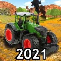 Трактор Ферма большой Сельское хозяйство Игры 21 on 9Apps