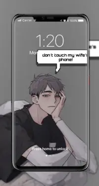 Don't Touch My Phone Wallpaper Lock Screen Anime APK Download 2023 - Free -  9Apps