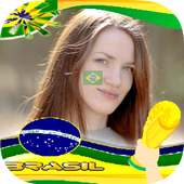 FIFA 18 Brazil Photo Frame ~ World Cup Russia 2018 on 9Apps