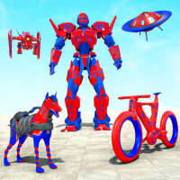 BMX Cycle Robot Transform War