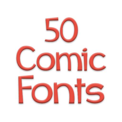 Fonts for FlipFont 50 Comic