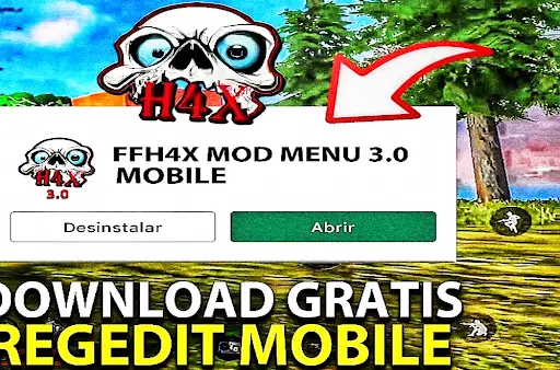 Regedit FFH4X Mod Menu Fire Ha - Apps on Google Play