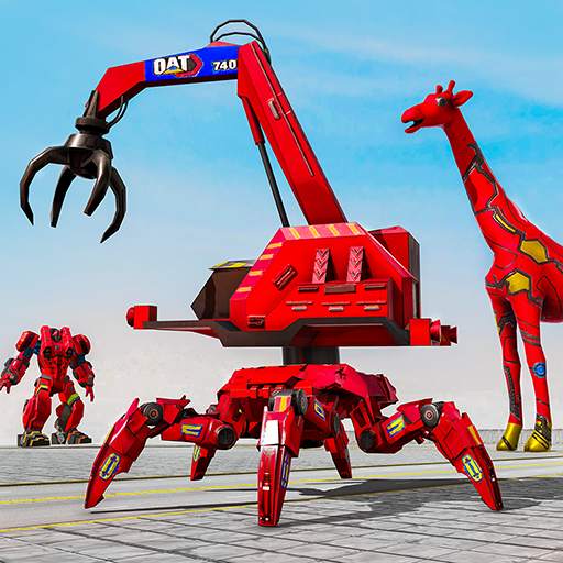 Spider Crane Robot Car Games