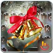 Тема для клавиатуры Рождественские колокольчики on 9Apps