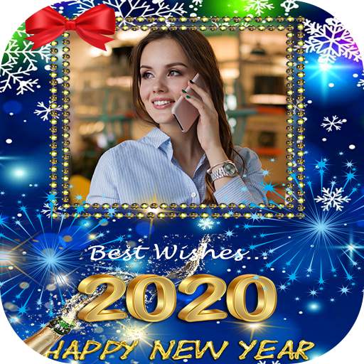 Happy New Year 2021 Photo Frame