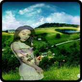 Green Hill Photo Frame on 9Apps