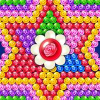 Bubble Shooter - เกมดอกไม้ on 9Apps