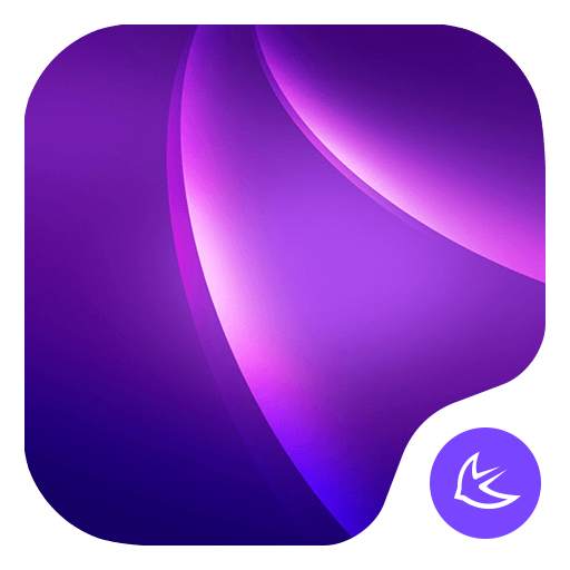 Purple-APUS Launcher theme