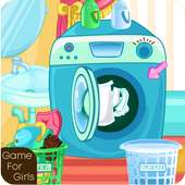 女の子用洗濯機ゲーム