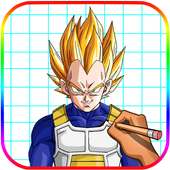 Learn How to Draw Super Saiyan Broly Easy Step on 9Apps
