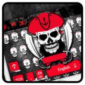 Keyboard Skeleton Pirate