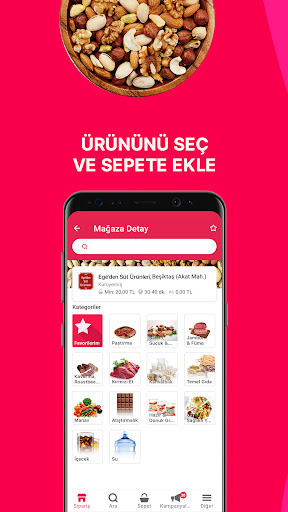 Yemeksepeti - Yemek & Market screenshot 6