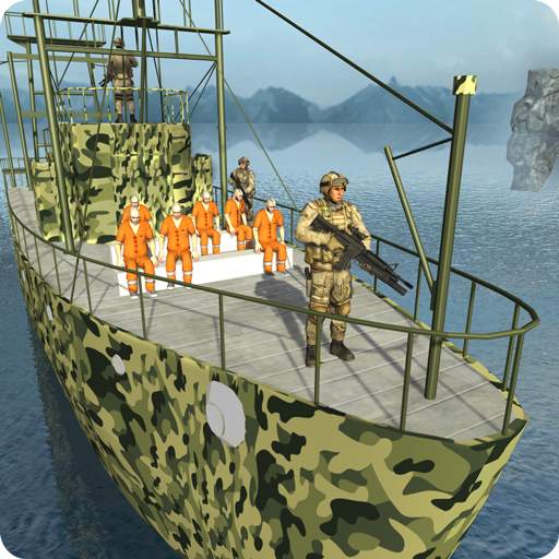 Army Prisoner Games: Transport Cruise Ship Driving