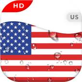 US Flag 3D live wallpaper