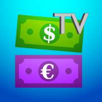 Money Falling Underwater TV - 3D Live App