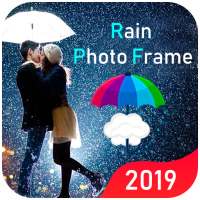 Rain Photo Frame Editor | Stickers, Text, Emojis