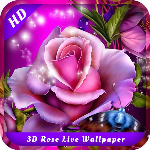3D Rose Live Wallpaper HD