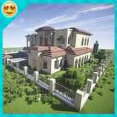 Pink house for MInecraft