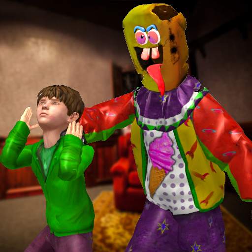Crazy Ice Scream Clown:Freaky Clown Horor Neighbor