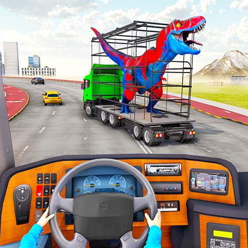 Grand Dino Transport Truck: Offroad Driving Games