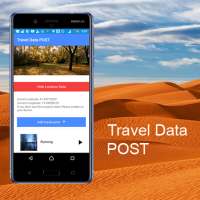 Travel Data Post with PHP backend