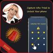 Capture Who Tried to Unlock -  Hidden eye - Alarm on 9Apps