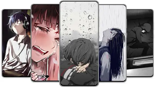 Sad boy anime phone Wallpapers Download