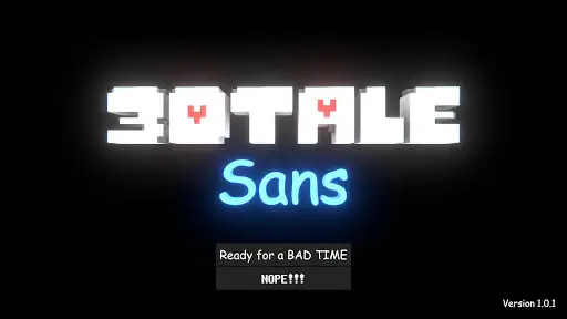 3d sans fight no hit (and gaster) (Undertale fan game) better quality 