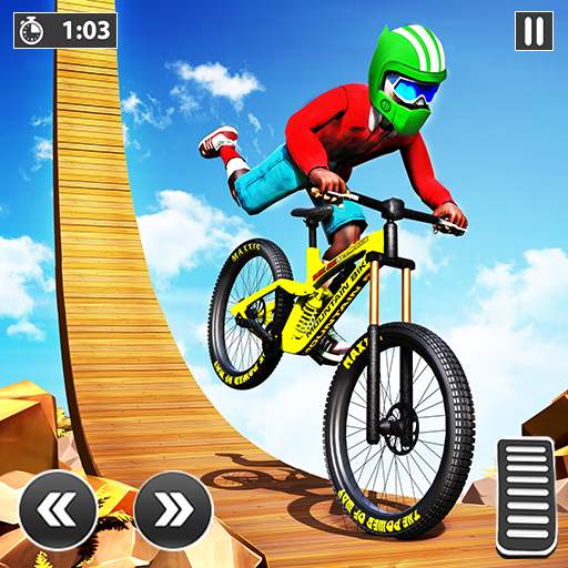 OffRoad BMX Bicycle Stunts Racing Games 2020