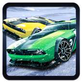 Real Snow Speed Drift Car Racing Game Free 3D City