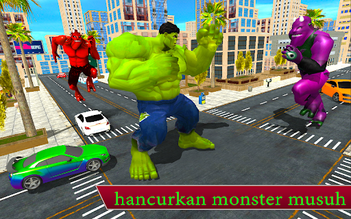 Pertempuran kota pahlawan monster yang luar biasa screenshot 5